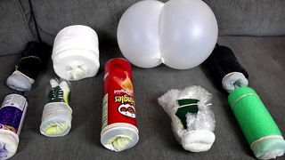 I Fucked 10 Homemade Sex Toys (Gummi Bears, Pringles can, and more) DIY Pocket Pussy / Fleshlight