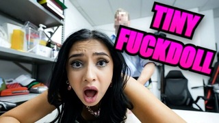 Shoplyfter! She Stole a Dress to Feel Better, So The Security Guard Got Her Naked